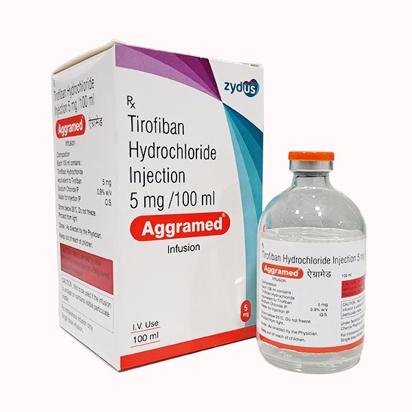 Aggramed 5mg/100ml (Tirofiban) Injection