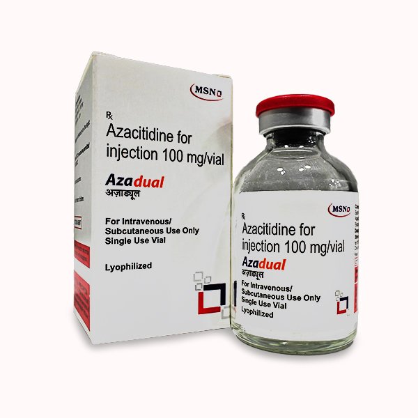 AZADUAL 100MG - AZACITIDINE INJECTION