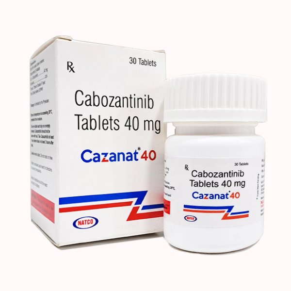 CAZANAT 40MG - CABOZANTINIB TABLETS