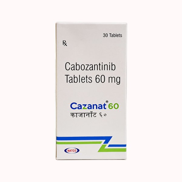 CAZANAT 60MG - CABOZANTINIB TABLETS