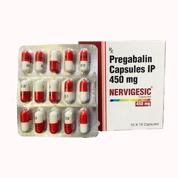 pregabalin capsules ip 450 mg nervigesic